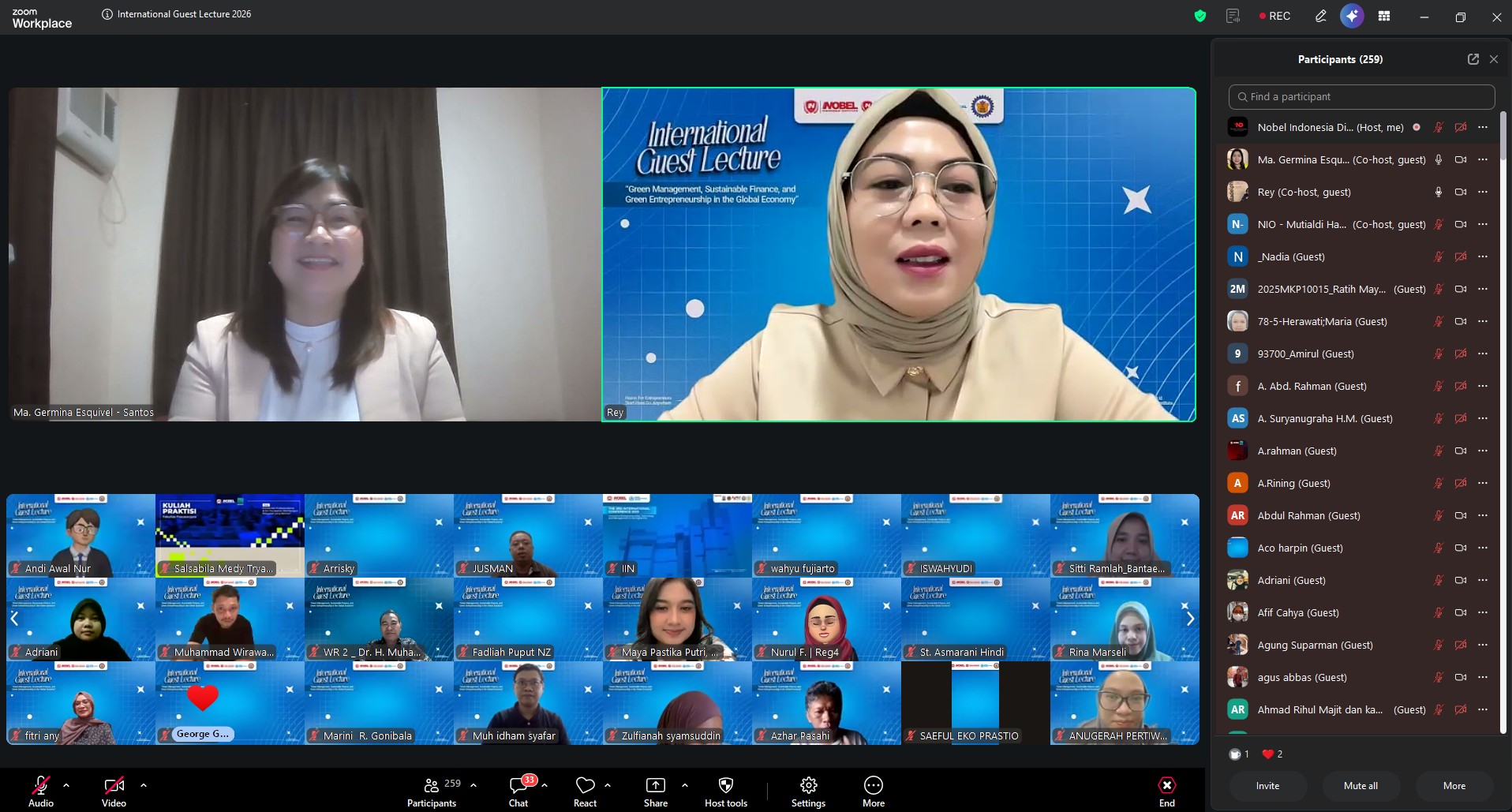 Perkuat-Wawasan-Global,-Fakultas-Pascasarjana-ITB-Nobel-Indonesia-Gelar-Kuliah-Tamu-Internasional-Ekonomi-Hijau